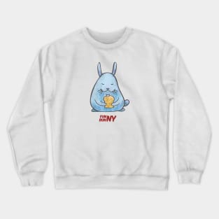 Funny Bunny Crewneck Sweatshirt